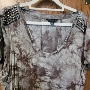 Rock & Republic Rocker Type Shirt Size XL